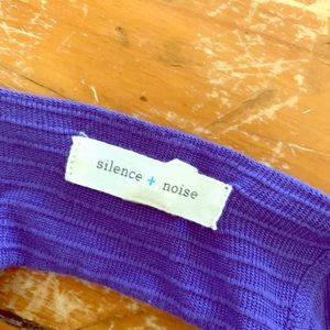 Cute purple/blue mini dress Silence & Noise size M